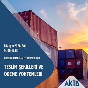 Teslim Şekilleri ve Ödeme Yöntemleri 